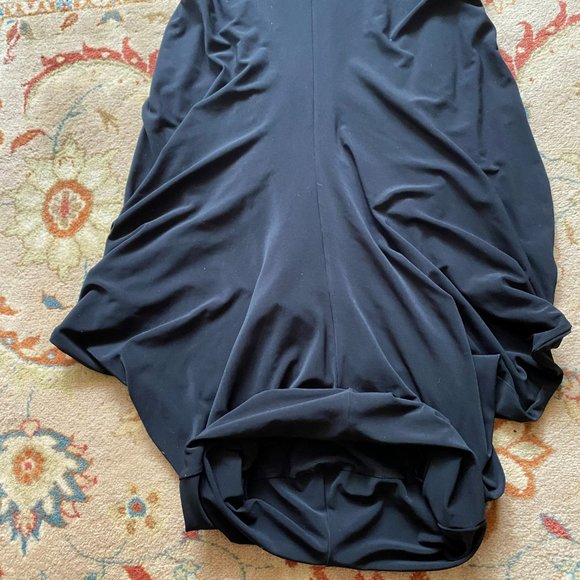 NEW Long black skirt, unique and dramatic, Size 8, - Picture 3 of 7